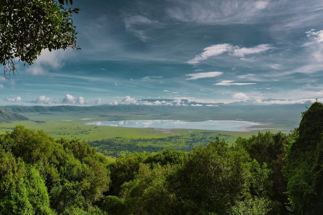 Ngurdoto Crater in Arusha National Park