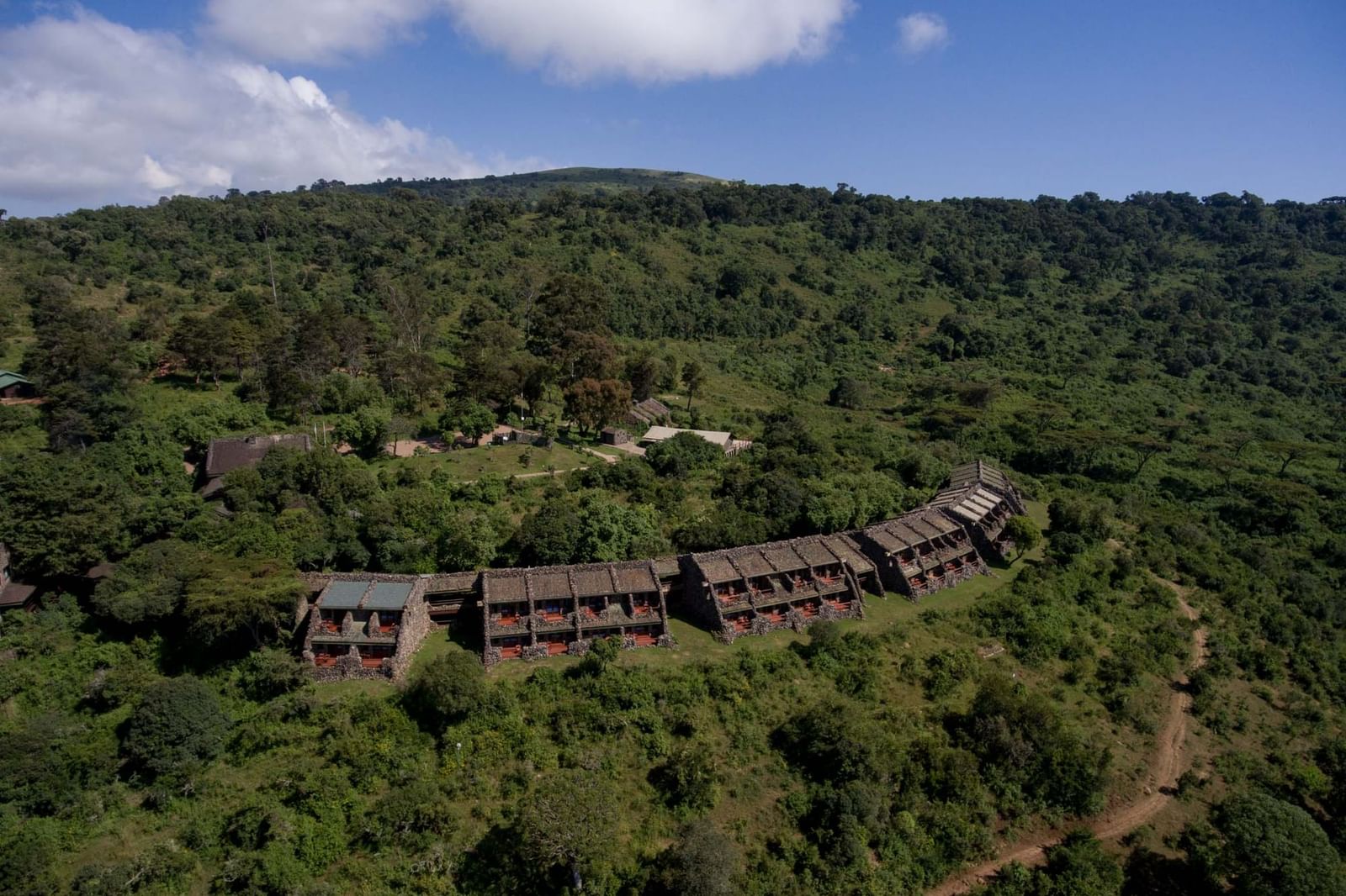 Mid-range safari lodge in Tanzania